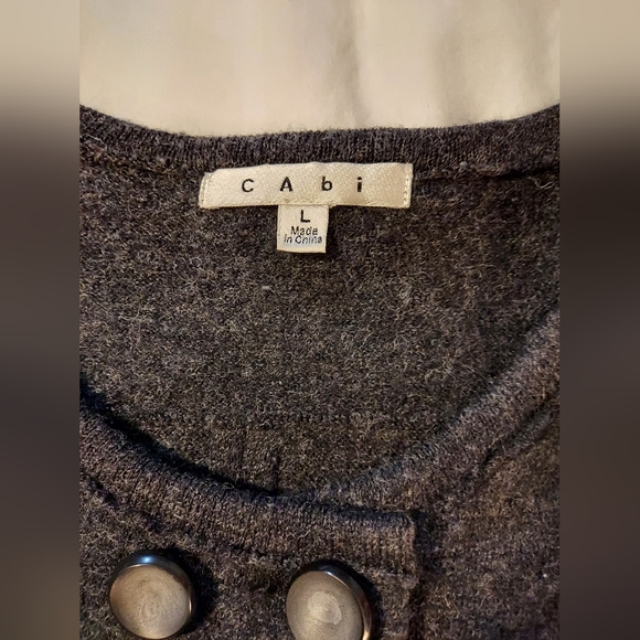 CAbi Black Wool Double Breasted Jacket - Picture 3 of 8